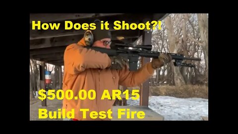 AR15 Test Fire KM Tactical 20" Marksman Upper
