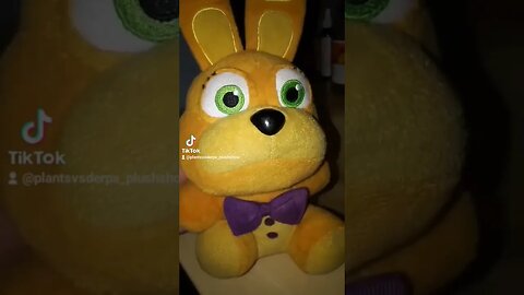 FNAF Plush - Springbonnie is UNDER ARREST #meme #memes #sml #fnaf #jeffy #bonnie #chica #fnaf #plush