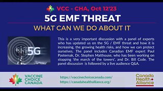 5G EMF Threat - What Can We Do About It - Panel Discussion