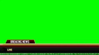 Breaking News Banner Green Screen! DOWNLOAD Mpgun com