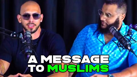 ANDREW TATE MESSAGE TO MUSLIMS ANGRY HE CONVERTED With Mohammed Hijab