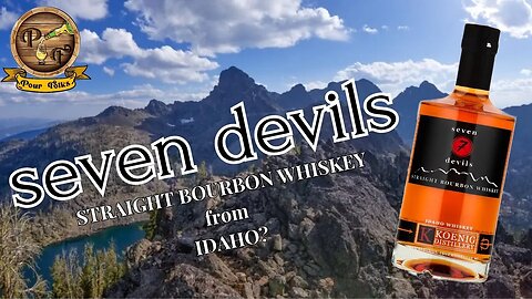 seven devils | Straight Bourbon Whiskey | Idaho