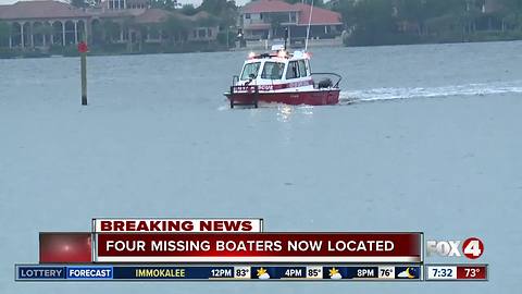 U.S. Coast Guard locates missing boaters off Sanibel Island