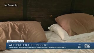 Stray bullet pierces Gilbert couple's bed
