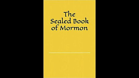 The Sealed Book of Mormon, Words of Mormon, verses 6 8