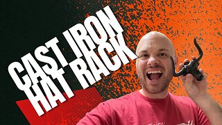 Review | HYDERMUS Hat Rack | Cast Iron Bull Head