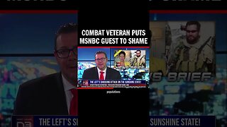 Combat Veteran Puts MSNBC Guest to SHAME