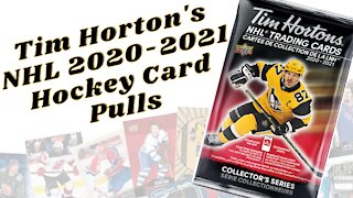 Tim Horton's NHL Hockey Trading Card Pull Session #6