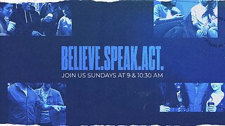 LIVE 9:00 AM Sunday Service May 8