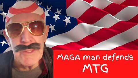 MAGA man stands up for MTG