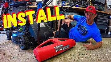 HOW TO INSTALL A STRIPING KIT ON A LAWN MOWER