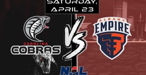 My Albany Empire vs. Carolina Cobras Halftime repor