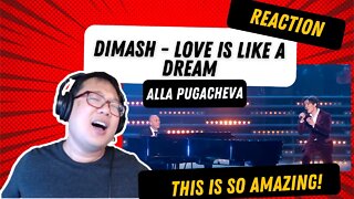 Dimash Love is Like a Dream Reaction