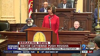 Baltimore Mayor Catherine Pugh resigns