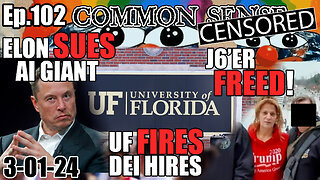 Ep.102 U OF FLORIDA FIRES DEI HIRES, Elon Sues AI Giant, Trump Suit Dropped, Texas “Wildfire” Rages