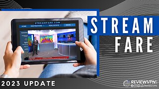 StreamFare - Free Streaming Website for Live News Channels! - 2023 Update