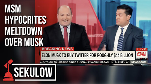 MSM Hypocrites Meltdown Over Musk