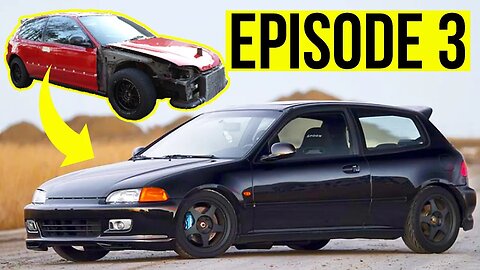 From Junkyard to JDM Hero! Turbo Civic On a Budget | EP. 3 (SUSPENSION)