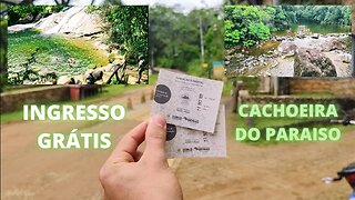 COMO PEGAR INGRESSO GRÁTIS PARA ENTRAR NA CACHOEIRA DO PARAISO NO GUARAÚ PERUIBE LITORAL DE SP