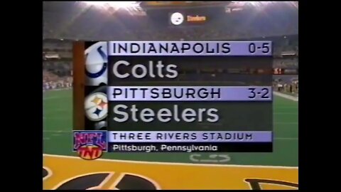 1997-10-12 Indianapolis Colts vs Pittsburgh Steelers