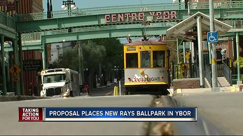 Proposal places new Rays ballpark in Ybor