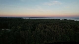 Sunset on the Escanaba River ( DJI Air 2S )