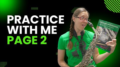 Page 2 Standard Of Excellence Book 3 For Alto Saxophone | Practice Sax With Me