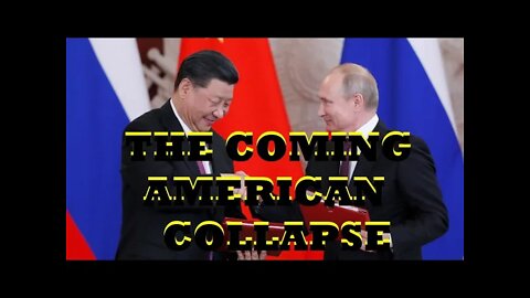 PROPHETIC WARNING COMING TO PASS....THE AMERICAN COLLAPSE IS IMMINENT! BE PREPARED!!!