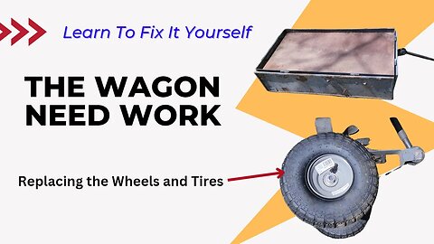 How to Repair a Wagon: Part 2 - Making a New Spacer for the Wheels