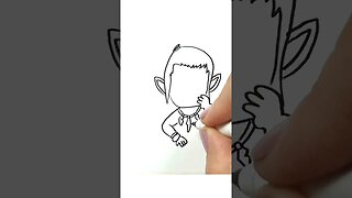 How to draw and paint Avatar 2 Baby Na'vi #shorts