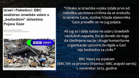 BBC je analizirao izraelske udare u „bezbednim“ oblastima Pojasa Gaze.