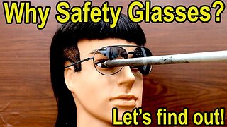 Who Needs Safety Glasses? Billy Ray "Mullet" finds out! Best safety glasses showdown