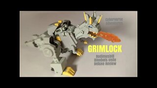 Transformers Cyberverse: Bumblebee's Adventures GRIMLOCK Dinobots Unite Deluxe - Rodimusbill Review