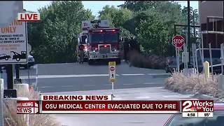 OSU Medical Center evacuated due to fire