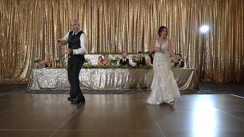 Dancefloor Magic: When a Bride, Her Father, and Two Brothers Steal the Show at a Wedding!