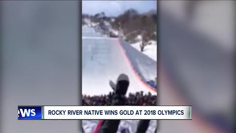 Red Gerard's dad spotted wearing a Browns hat as his son wins Olympic gold