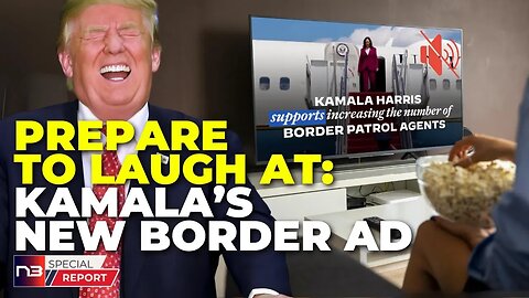 Kamala's "Border Hawk" Ad Will Make You Laugh So Hard You'll Cry Prepare To Be Stunned