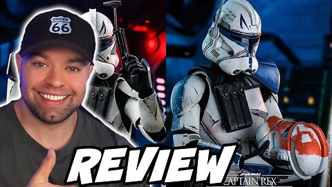 Rex 332nd with Ahsoka Helmet Hot Toys REVIEW - Star Wars Theory