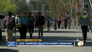 Local universities take action against coronavirus