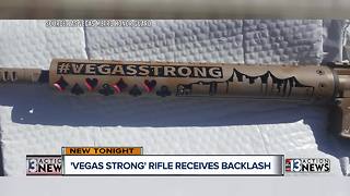 Police honor guard raffles guns with 'Vegas Strong' phrase