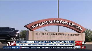 Uber soon coming to Meadow Field Airport