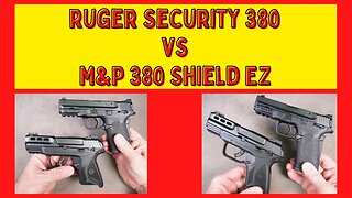 Ruger Security 380 Light Rack vs M&P Shield 380 EZ Features Comparison