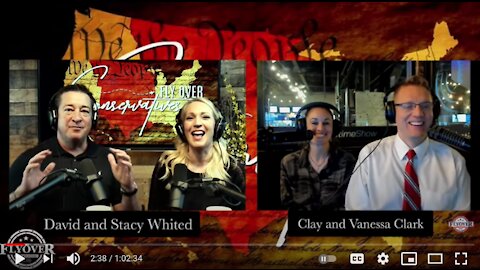 Meet the Clarks | Clay and Vanessa Clark's Recent Appearance On the Fly Over Conservatives Show