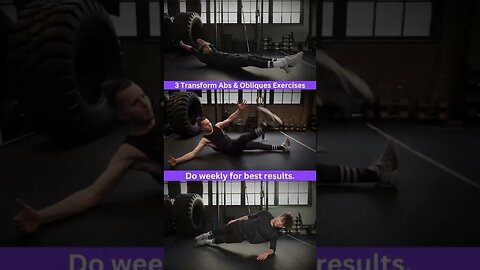 3 Transform Abs & Obliques Exercises