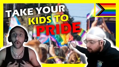 Take your KIDS to pride 🏳️‍🌈 #mattwalsh #women