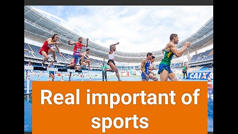 Real important of sports