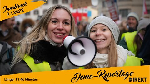 Demo in Innsbruck: Ein "Neujahrskonzert der Freiheit"