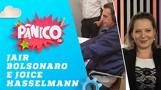 Jair Bolsonaro e Joice Hasselmann - Pânico - 09/10/18