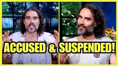 Russell Brand ACCUSED & SUSPENDED (clip)