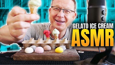 Is Gelato Better Than Ice Cream Mochi? Eating Show ASMR Sweet Food Rumble, ASMR Mukbang Eating Show